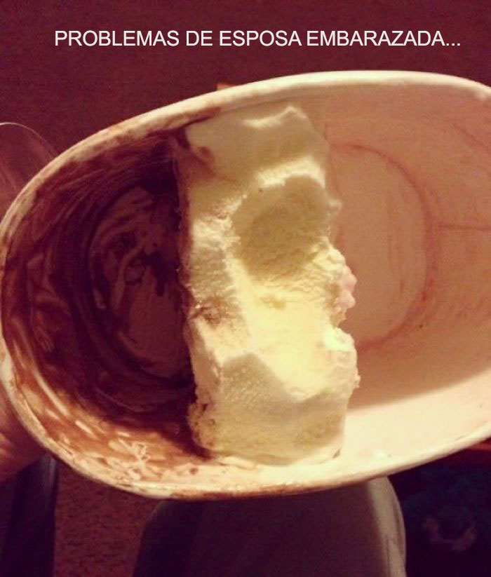 Me Parto De Risa! Pobre Marido, Si Hicieran El Helado De Vainilla Con Mejor Sabor Me Lo Comería