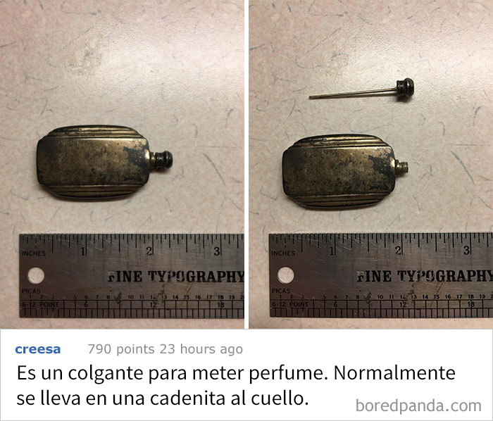 ¿es Como Una Petaca Superdiminuta? La Aguja Es El Tapón