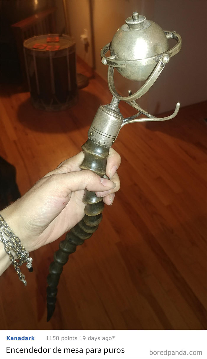 Está Hecho De Plata Y La Bola Gira, ¿qué Es?