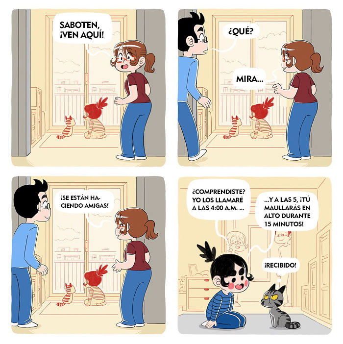 24 cómics sinceramente divertidos que capturan mi experiencia como madre