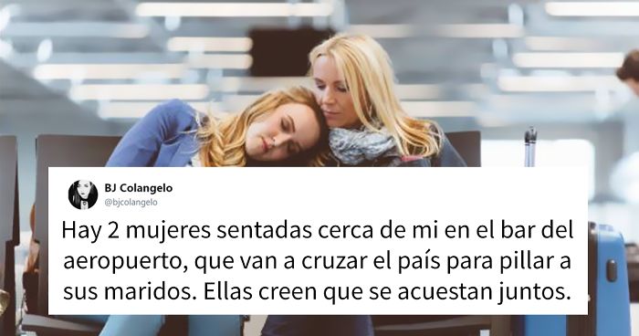 Esta mujer tuitea en vivo la historia de 2 esposas que planean cruzar el país para pillar a sus maridos infieles