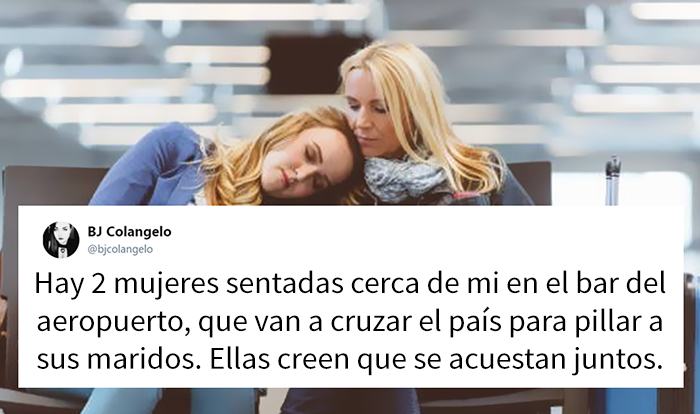 Esta mujer tuitea en vivo la historia de 2 esposas que planean cruzar el país para pillar a sus maridos infieles