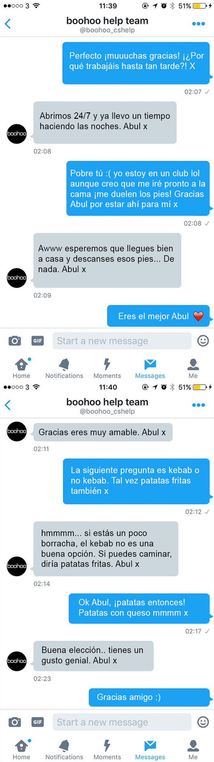 Claramente Anoche Hice Algo. Lo Siento Servicio Al Cliente De Boohoo