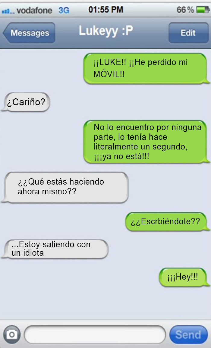 Saliendo Con Un Idiota
