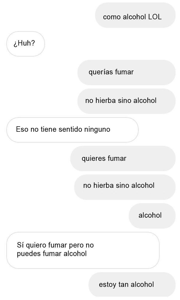 Revisando Mis Mensajes Después De Una Noche Bebiendo