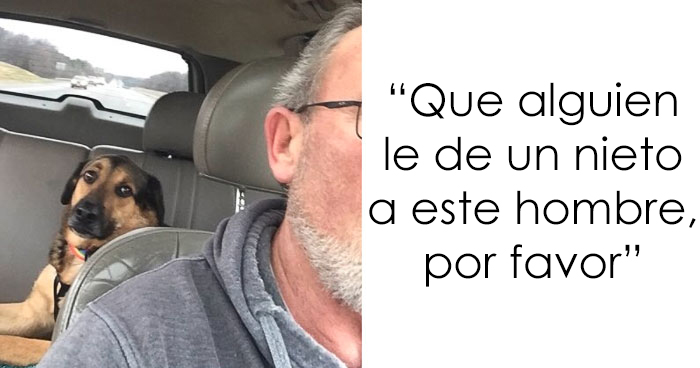 Esta mujer dejó a su perro con su padre, y este le envió los mejores mensajes