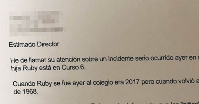 Una hija cuenta a su padre una política sexista de su colegio y él zanja el asunto de la mejor forma posible