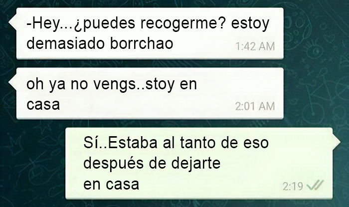 30+ de los mensajes más divertidos que la gente ha enviado borracha