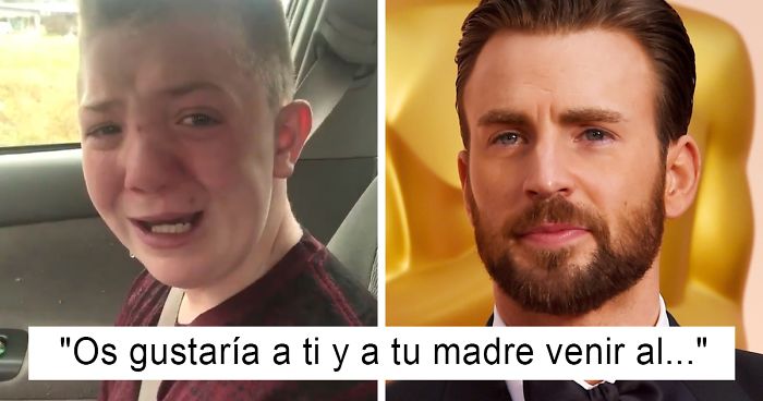 Un niño llora para que los abusones lo dejan en paz, no espera la respuesta de famosos como Katy Perry, Snoop Dogg y Chris Evans