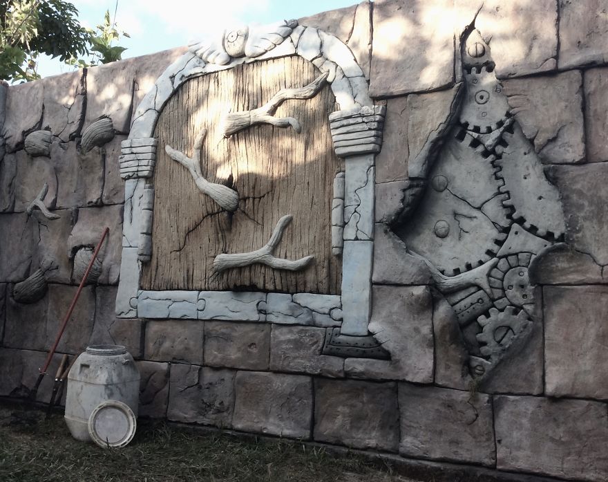Trabajos Artísticos Hechos Con Mortero Tixotrópico!