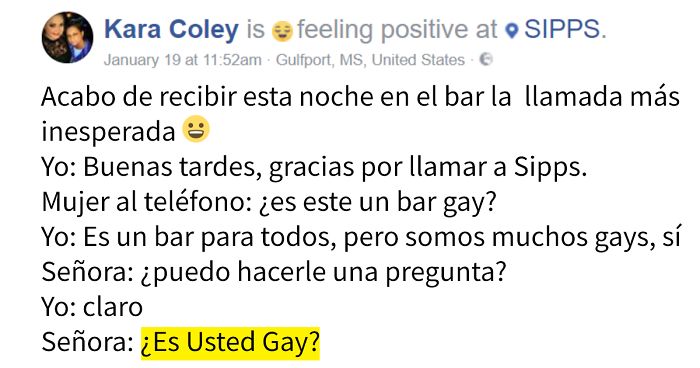 Esta madre llamó a un bar gay para pedir consejo después de que su hijo saliera del armario, y la camarera tiene la mejor respuesta
