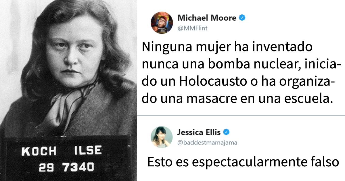Michael Moore intenta demostrar que las mujeres son mejores que los hombres, pero esta mujer le quitó la razón de forma brillante