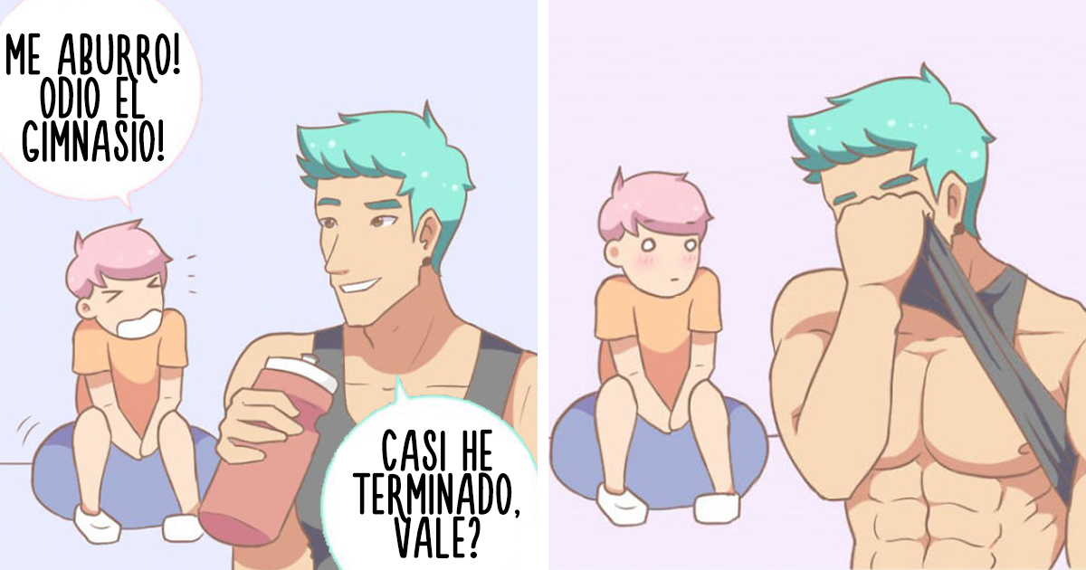 20 Adorables cómics sobre la vida diaria de una pareja gay