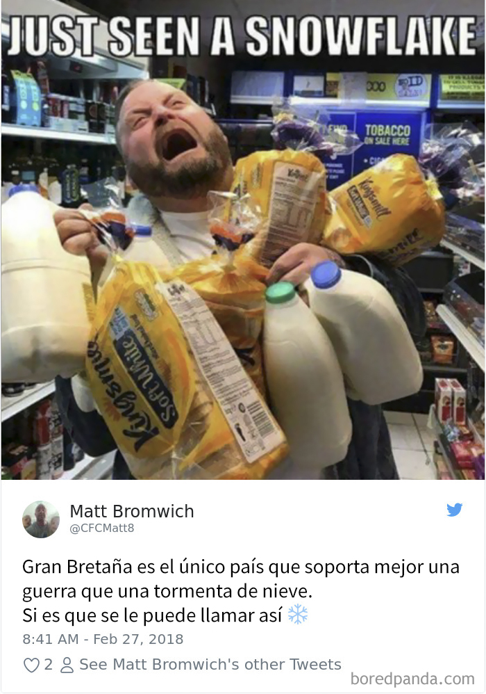 Acabo De Ver Un Copo De Nieve