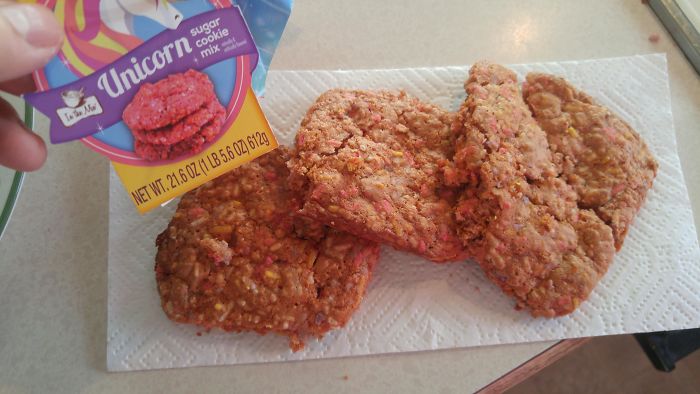 Galletas De Unicornio Que Parecen Carne Cruda