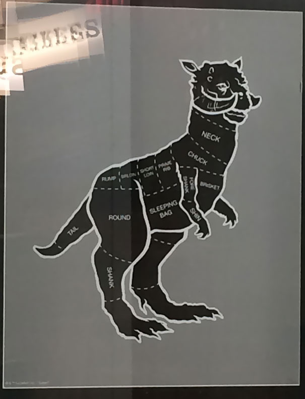 En La Pared De La Carnicería