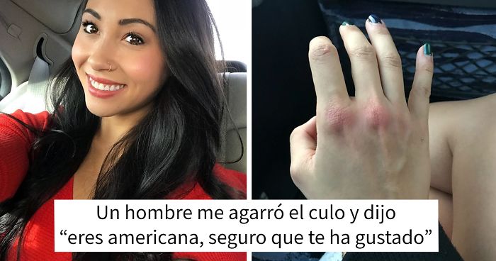 Esta mujer fue acosada sexualmente en plena calle, pero el atacante no sabía lo que ocultaba bajo su aspecto inocente