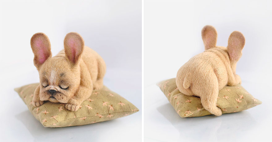 Artista Rusa Crea Perros De Fieltro Adorables