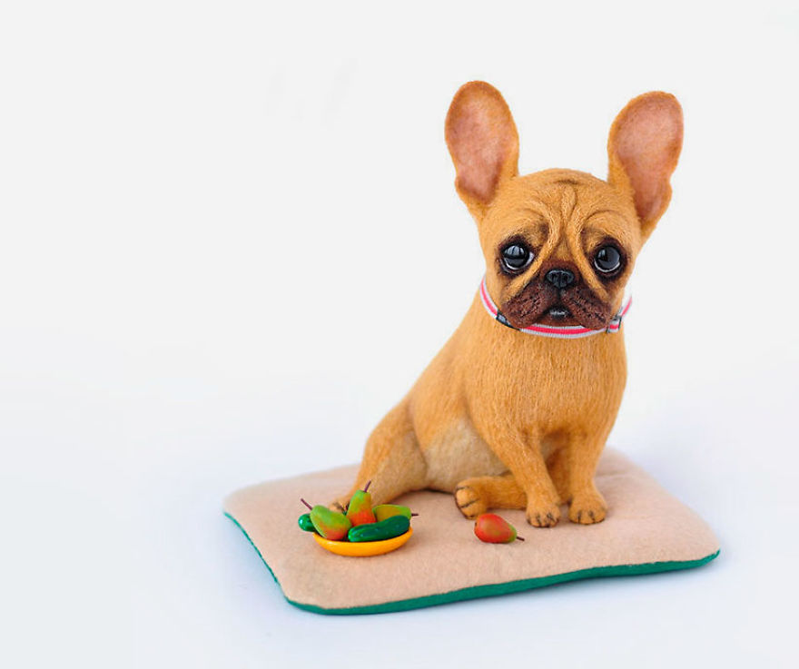 Artista Rusa Crea Perros De Fieltro Adorables
