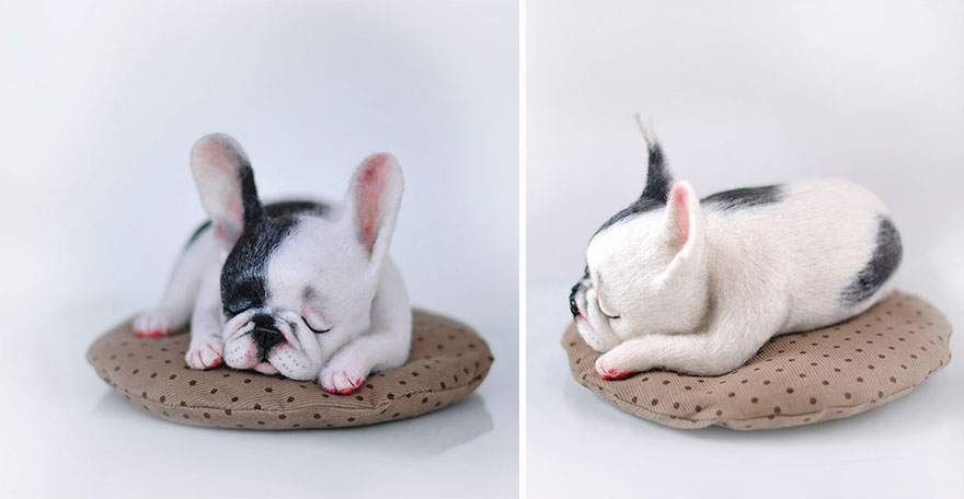 Artista Rusa Crea Perros De Fieltro Adorables