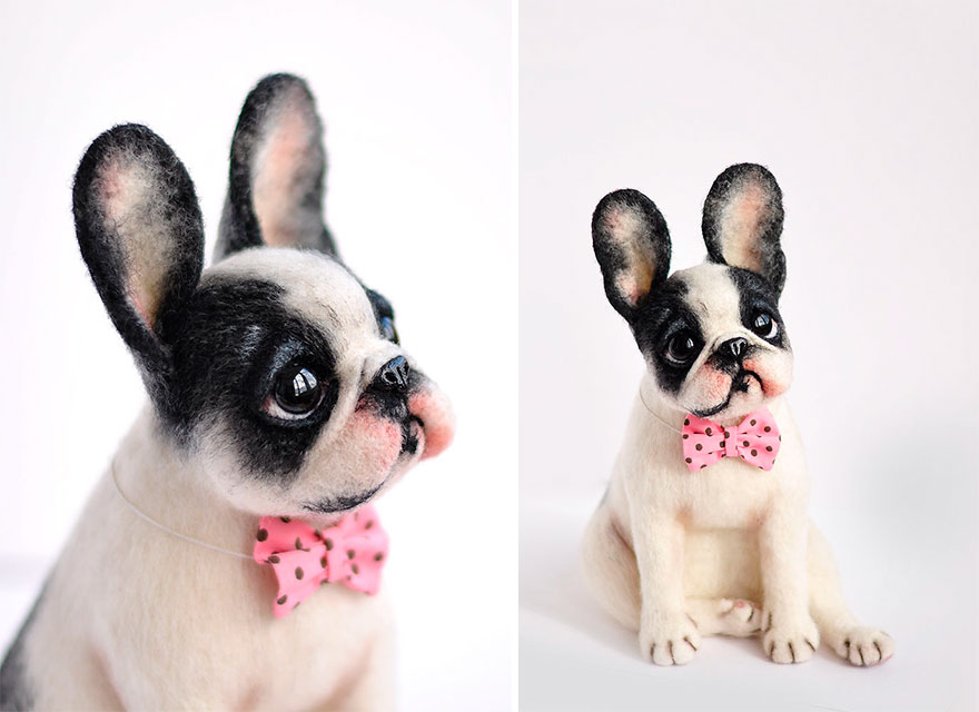 Artista Rusa Crea Perros De Fieltro Adorables