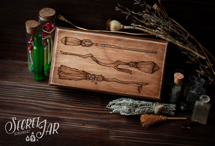 Mundo De Magia Crea Por Artesano Ruso