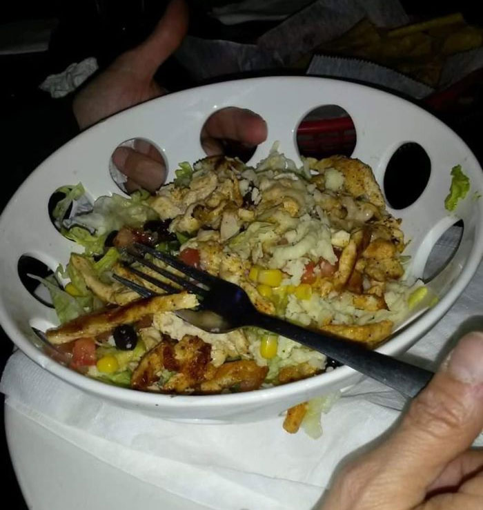 Cuando Te Sirven La Comida En Este Plato
