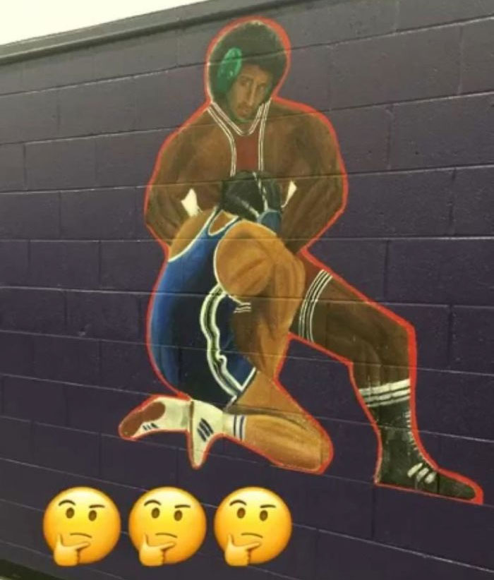 Visto En El Gimnasio De Un Instituto