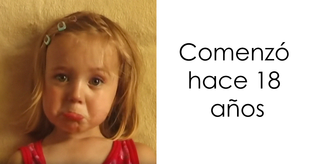 Este padre retrató a su hija cada semana durante 18 años, mostrando la gran diferencia que hacen al final los cambios sutiles