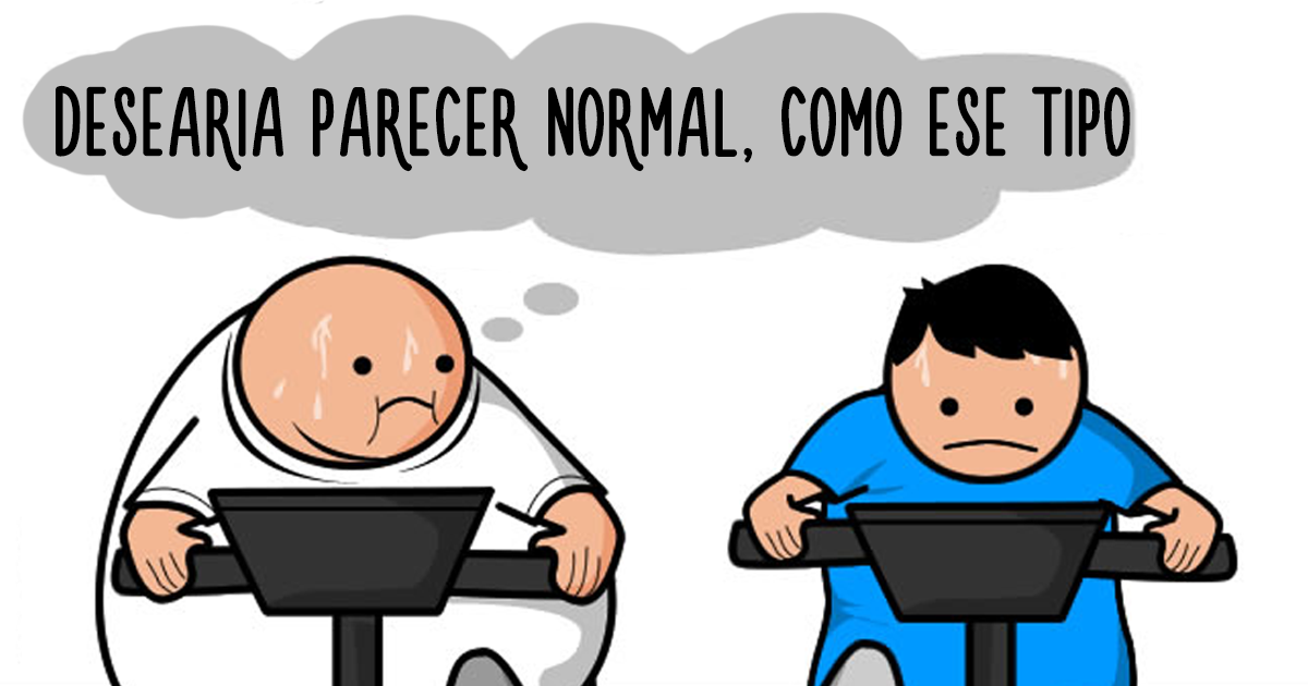 Estas 8 viñetas resumen de forma divertida a cada persona en el gimnasio