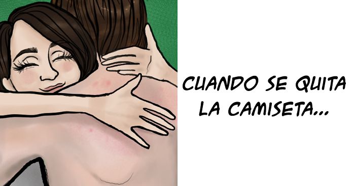Hago divertidos cómics sobre la vida con mi novio (9 imágenes)