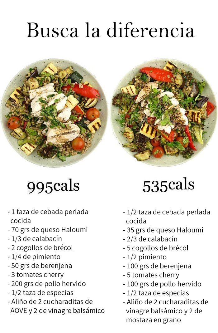 Los Aliños Muy Calóricos, Demasiados Cereales Y Pocos Vegetales Pueden Hacer Que Una Ensalada Tenga Las Calorías De Un Risotto
