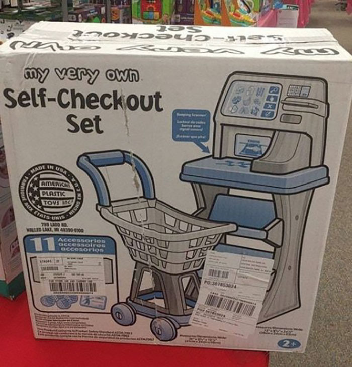 Ahora Los Niños Pueden Jugar Con Su Propia Caja De Autoservicio Y Aprender Sobre Consumismo