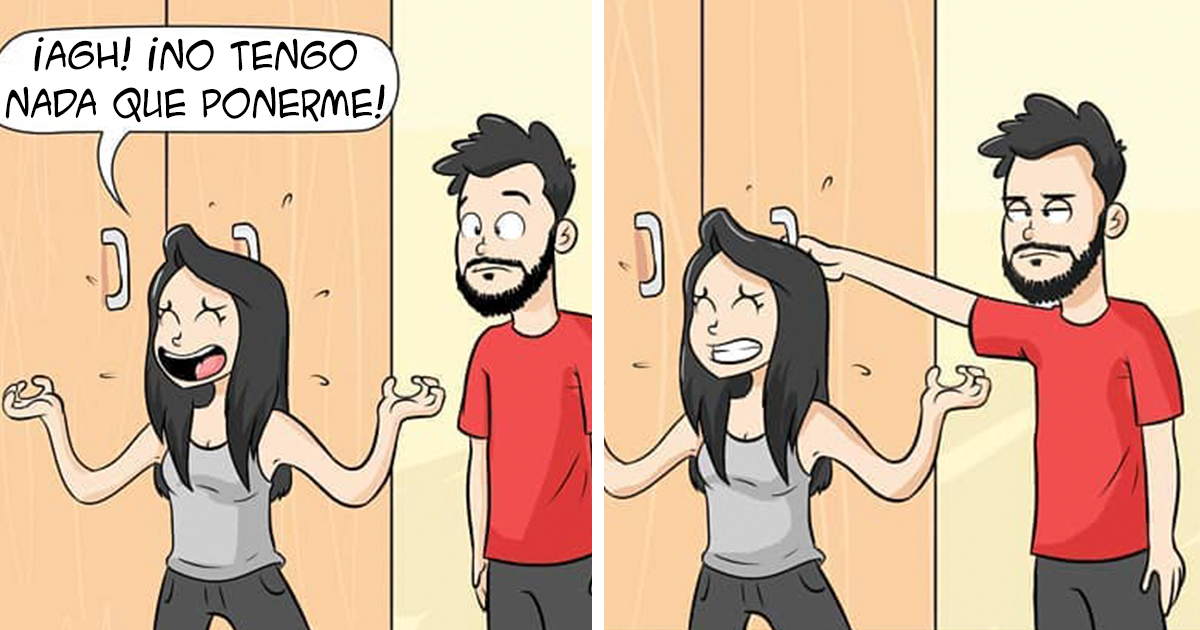 Este ilustrador dibuja su vida diaria junto a su novia en 10+ divertidos cómics