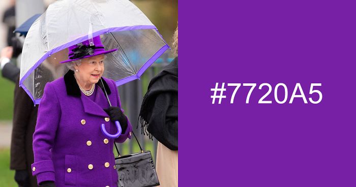 Se dan cuenta de algo curioso sobre el atuendo de la Reina de Inglaterra, y no nos lo quitamos de la cabeza (15 imágenes)