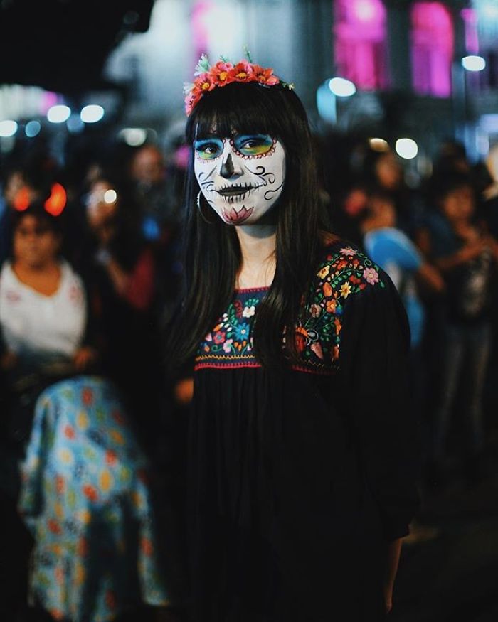 Día De Muertos En Ciudad De México