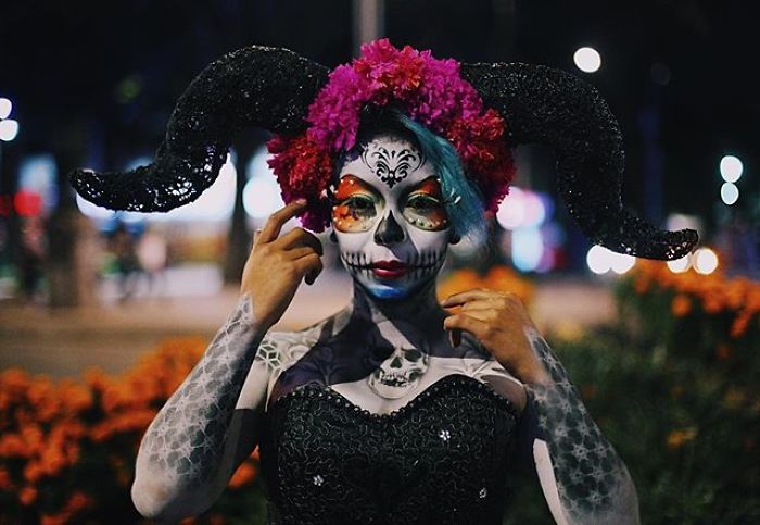 Día De Muertos En Ciudad De México
