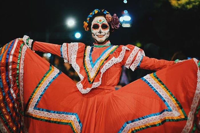 Día De Muertos En Ciudad De México