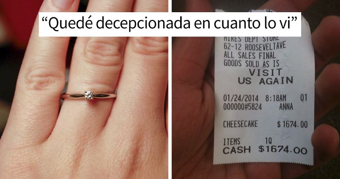 Esta mujer humilló a su prometido tras descubrir que le compró un anillo «barato», pero se llevó su merecido