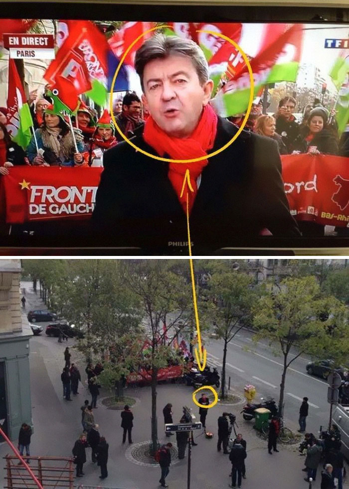 Manifestación Contra Los Impuestos En París