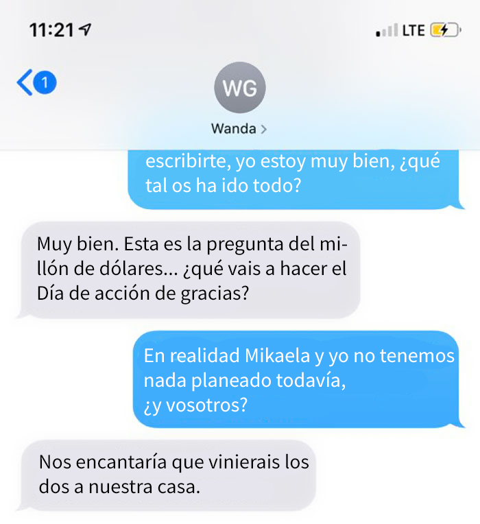 Esta abuela que accidentalmente invitó a un desconocido a cenar pasa su tercer Acción de Gracias con él