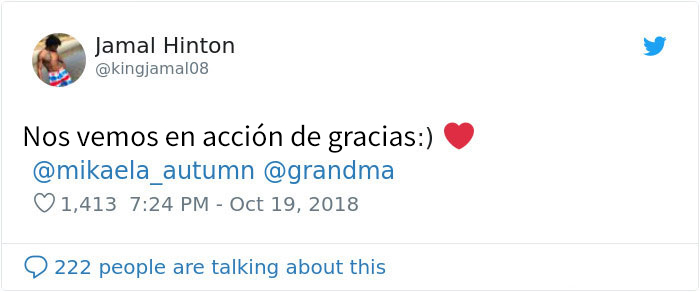 Esta abuela que accidentalmente invitó a un desconocido a cenar pasa su tercer Acción de Gracias con él