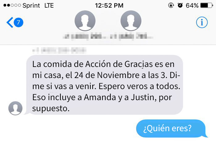 Esta abuela que accidentalmente invitó a un desconocido a cenar pasa su tercer Acción de Gracias con él