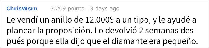 Esta mujer encontró un anillo en la mesilla de su novio y lo publicó en un grupo de burla de anillos