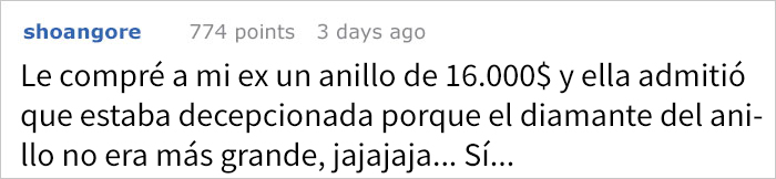 Esta mujer encontró un anillo en la mesilla de su novio y lo publicó en un grupo de burla de anillos