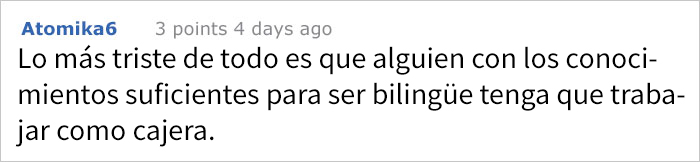 Esta estúpida clienta china no se dio cuenta de que la cajera entiende chino mandarín