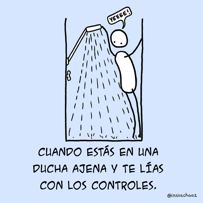 Este hombre ilustra 10 momentos que todos tenemos en la ducha