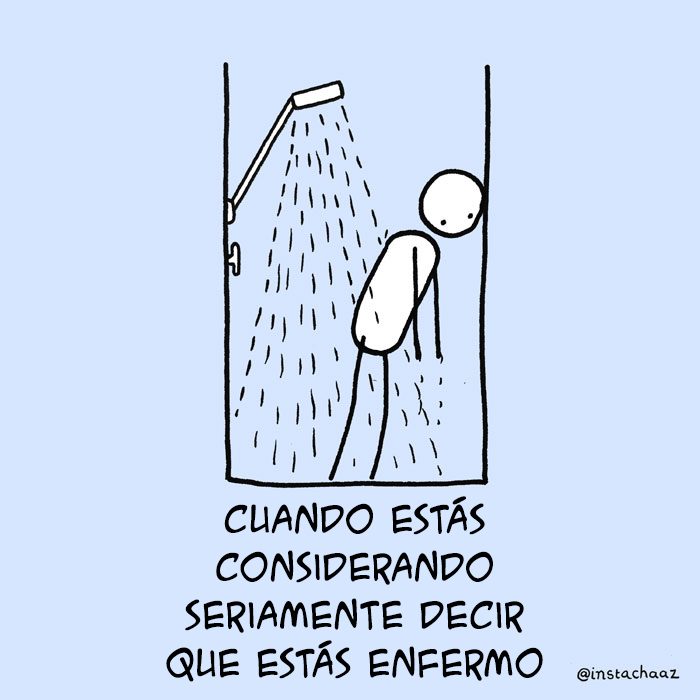 Este hombre ilustra 10 momentos que todos tenemos en la ducha