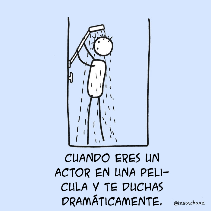 Este hombre ilustra 10 momentos que todos tenemos en la ducha