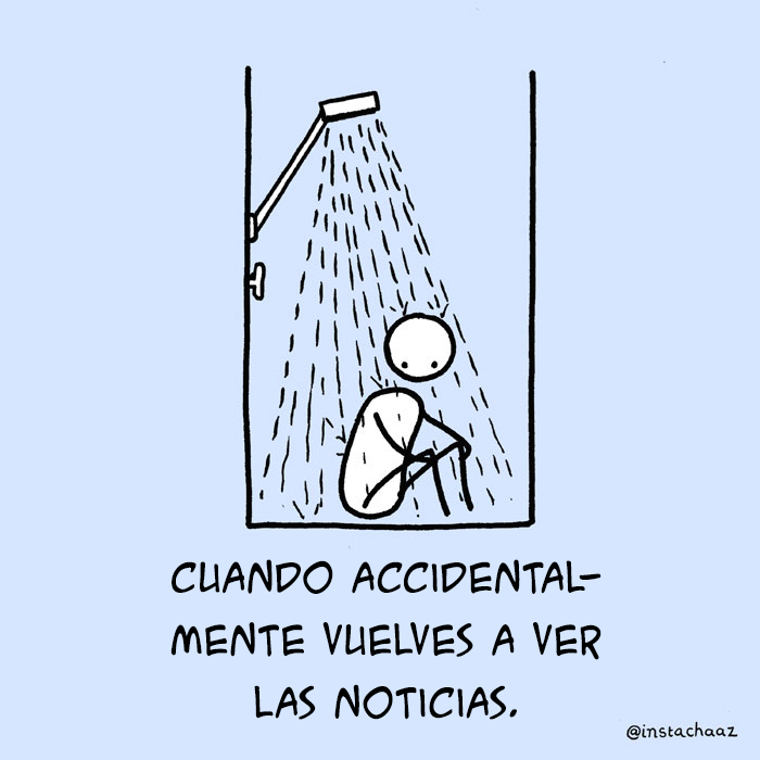 Este hombre ilustra 10 momentos que todos tenemos en la ducha